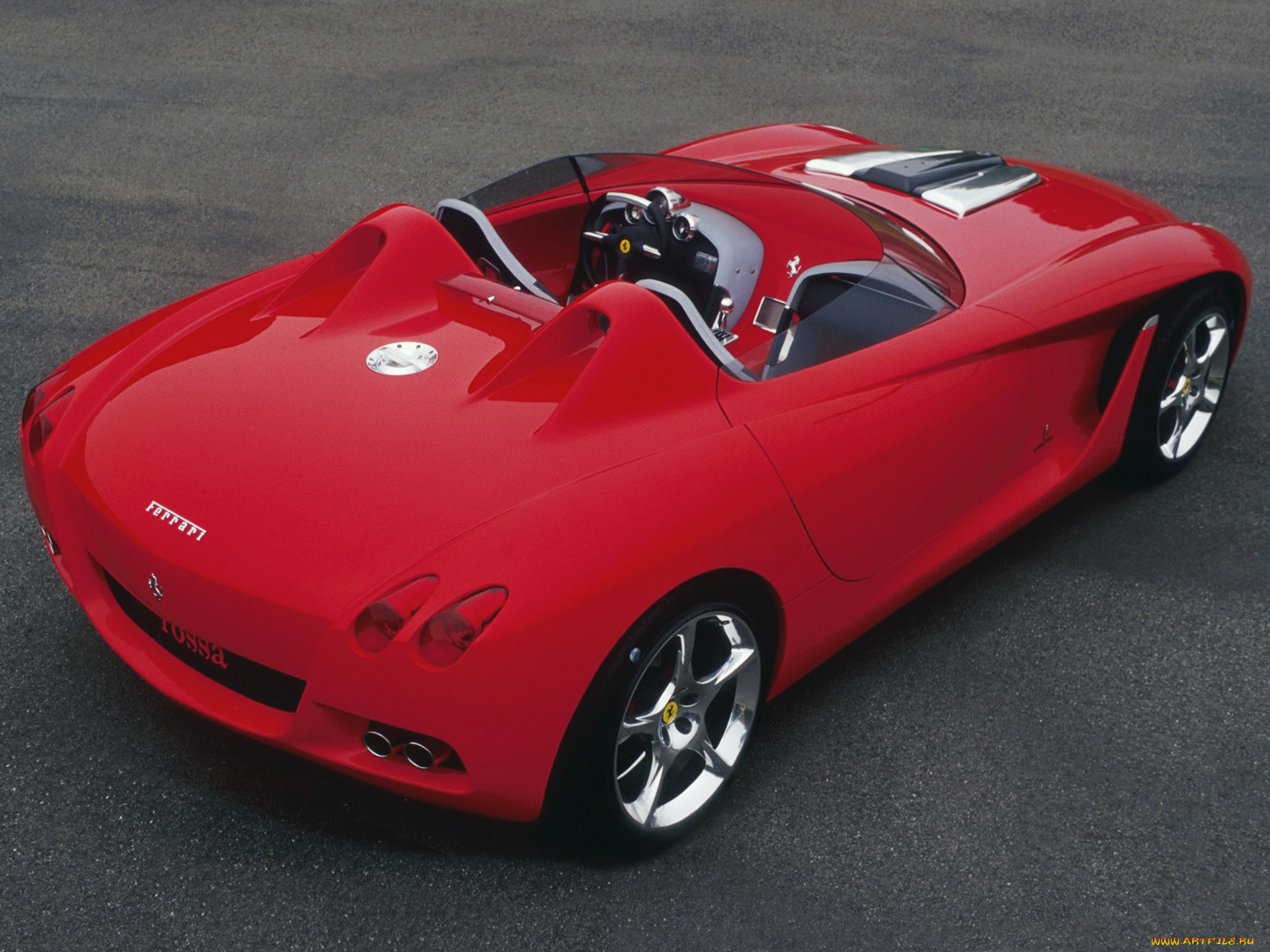 , ferrari, rossa